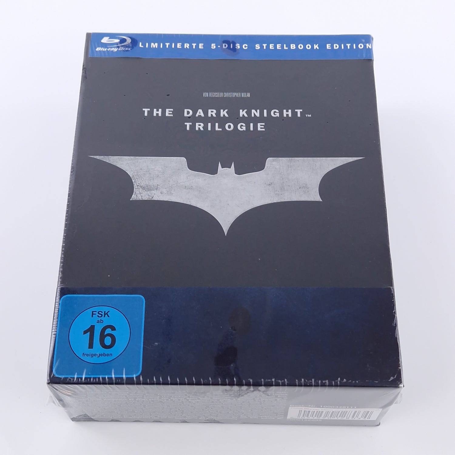 The Dark Knight Trilogie - Limitierte 5-Disc Steelbook Edition - Blu Ray NEU