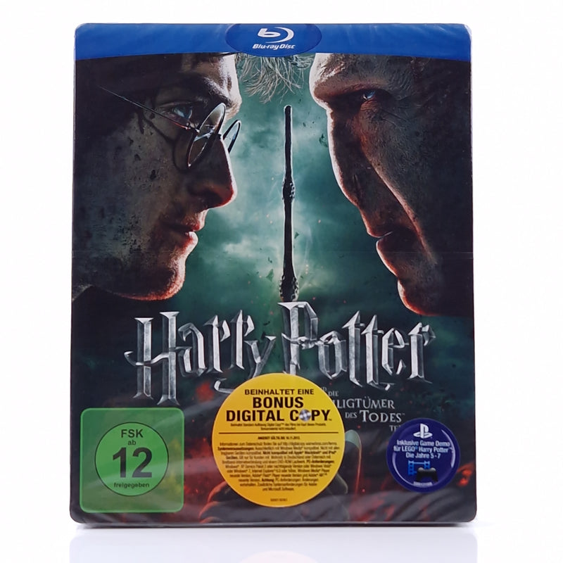 blu-ray Film :  harry potter und die heiligtümer des todes teil 2 steelbook NEU