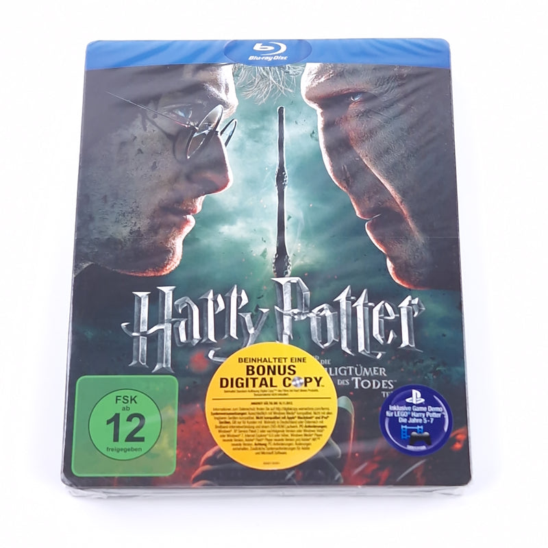 blu-ray Film :  harry potter und die heiligtümer des todes teil 2 steelbook NEU