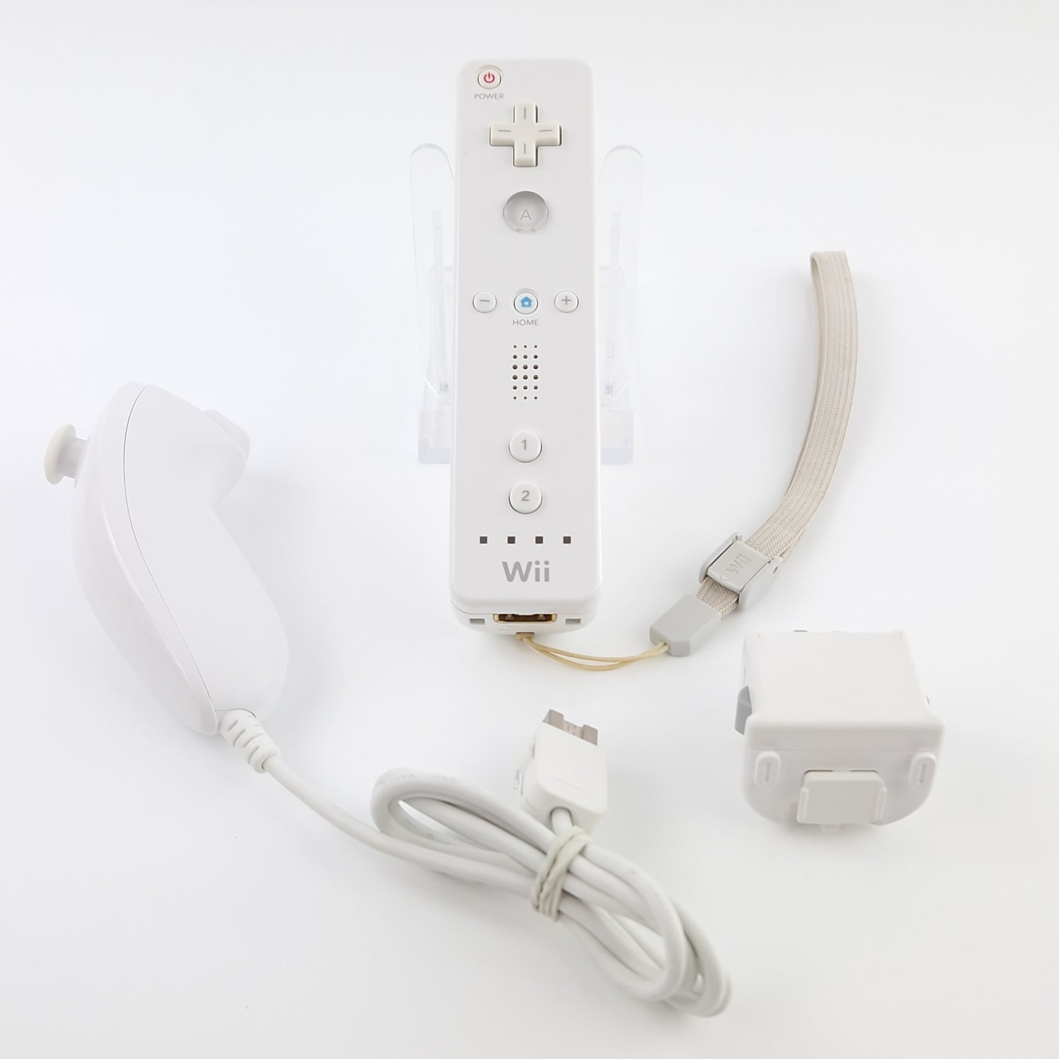 Nintendo Wii Zubehör Controller : Wii Remote + Nunchuk + Motion Plus Adapter