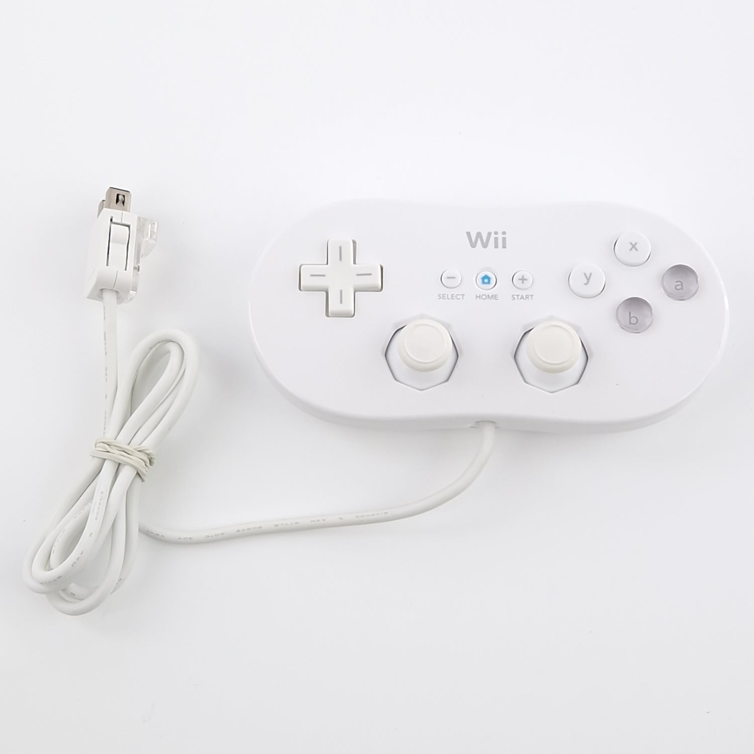 Nintendo Wii Zubehör : Original Wii Classic Controller - weiss PAL