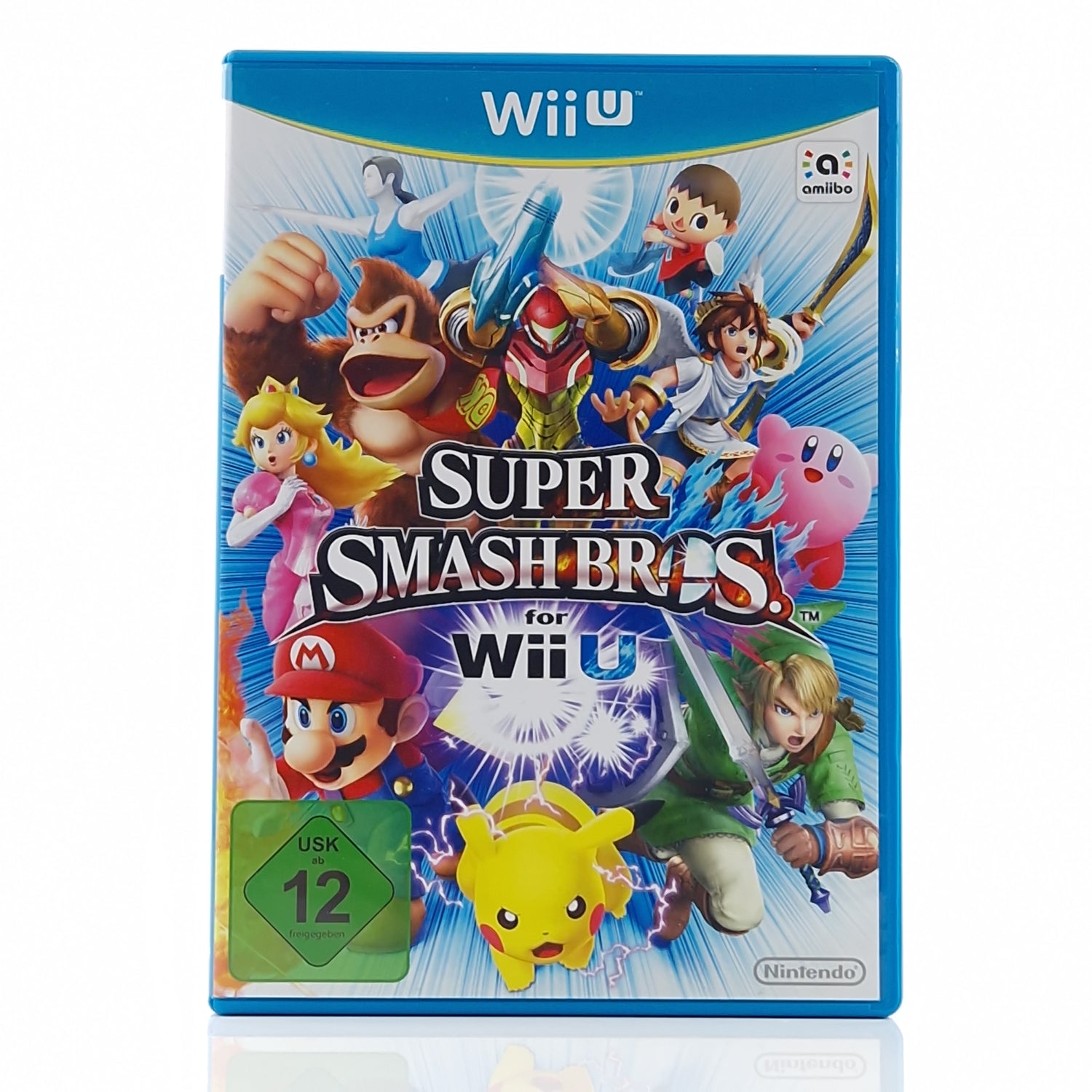 Nintendo Wii U Spiel : Super Smash Bros WiiU - CD Anleitung OVP PAL