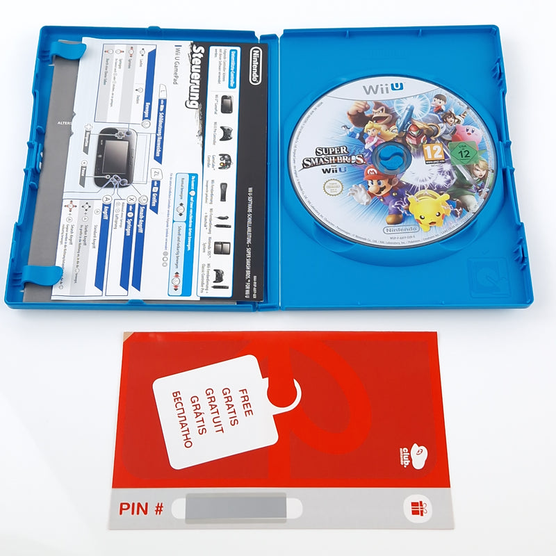 Nintendo Wii U Spiel : Super Smash Bros WiiU - CD Anleitung OVP PAL