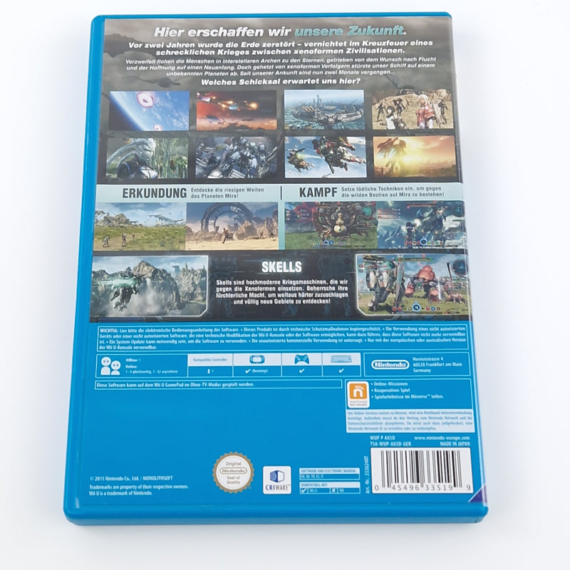 Nintendo Wii U Spiel : Xenoblade Chronicles X - CD Anleitung OVP PAL