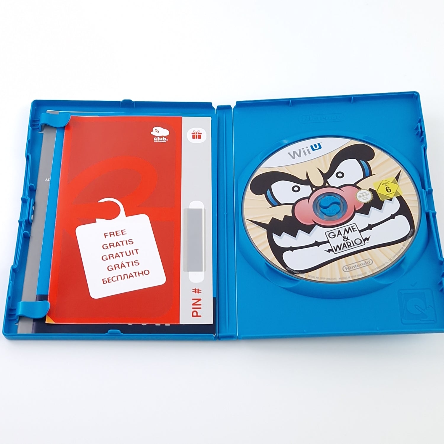 Nintendo Wii U Spiel : Game & Wario - CD Anleitung OVP PAL