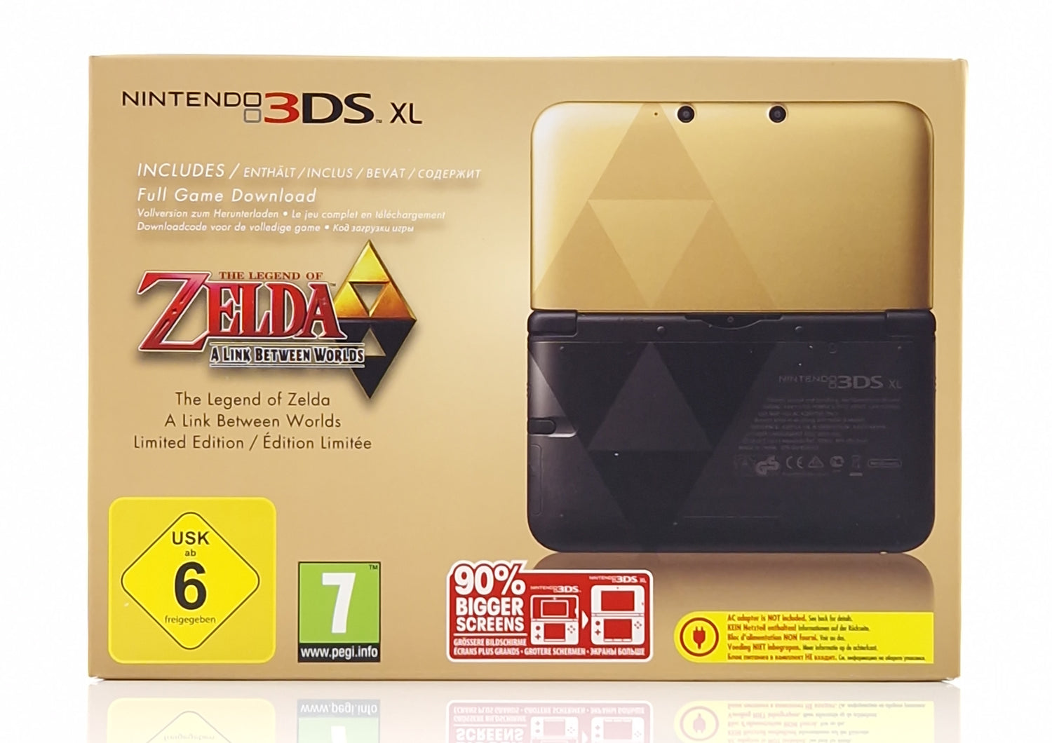 Nintendo 3DS XL Konsole : Zelda a link between Worlds Limited Edition - SEALED