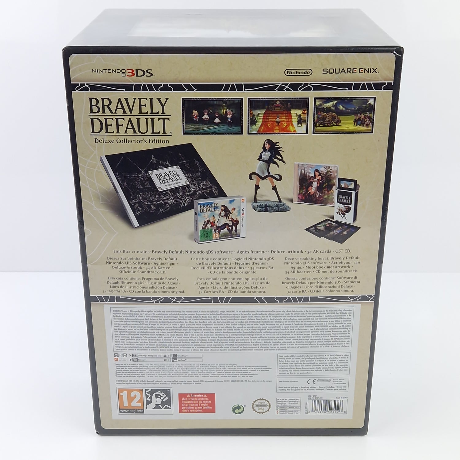 Nintendo 3DS Spiel : Bravely Default Deluxe Collectors Edition - NEU NEW SEALED