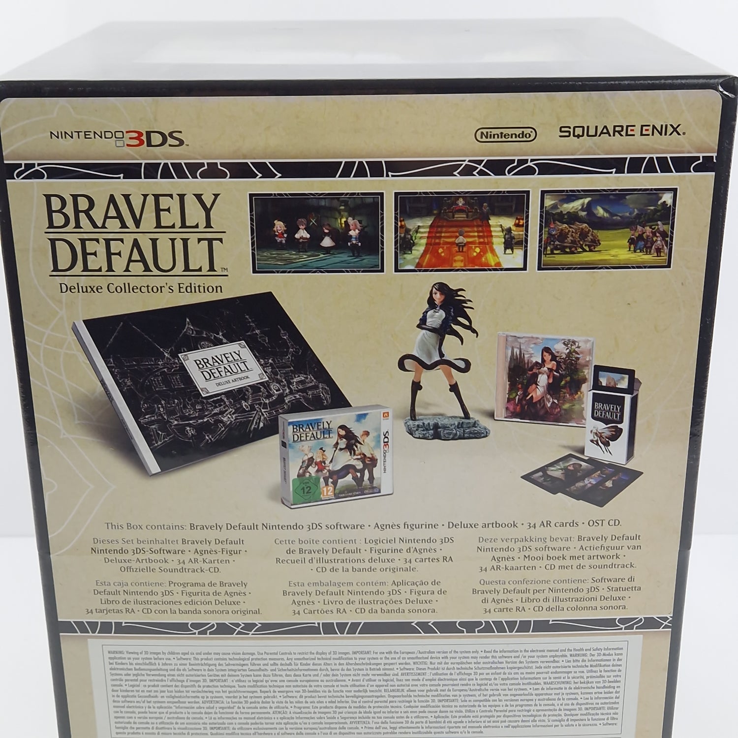 Nintendo 3DS Spiel : Bravely Default Deluxe Collectors Edition - NEU NEW SEALED