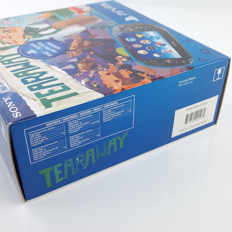 PS Vita Konsole : Tearaway Pak Bundle mit Crystal Black Console - OVP NEU SEALED