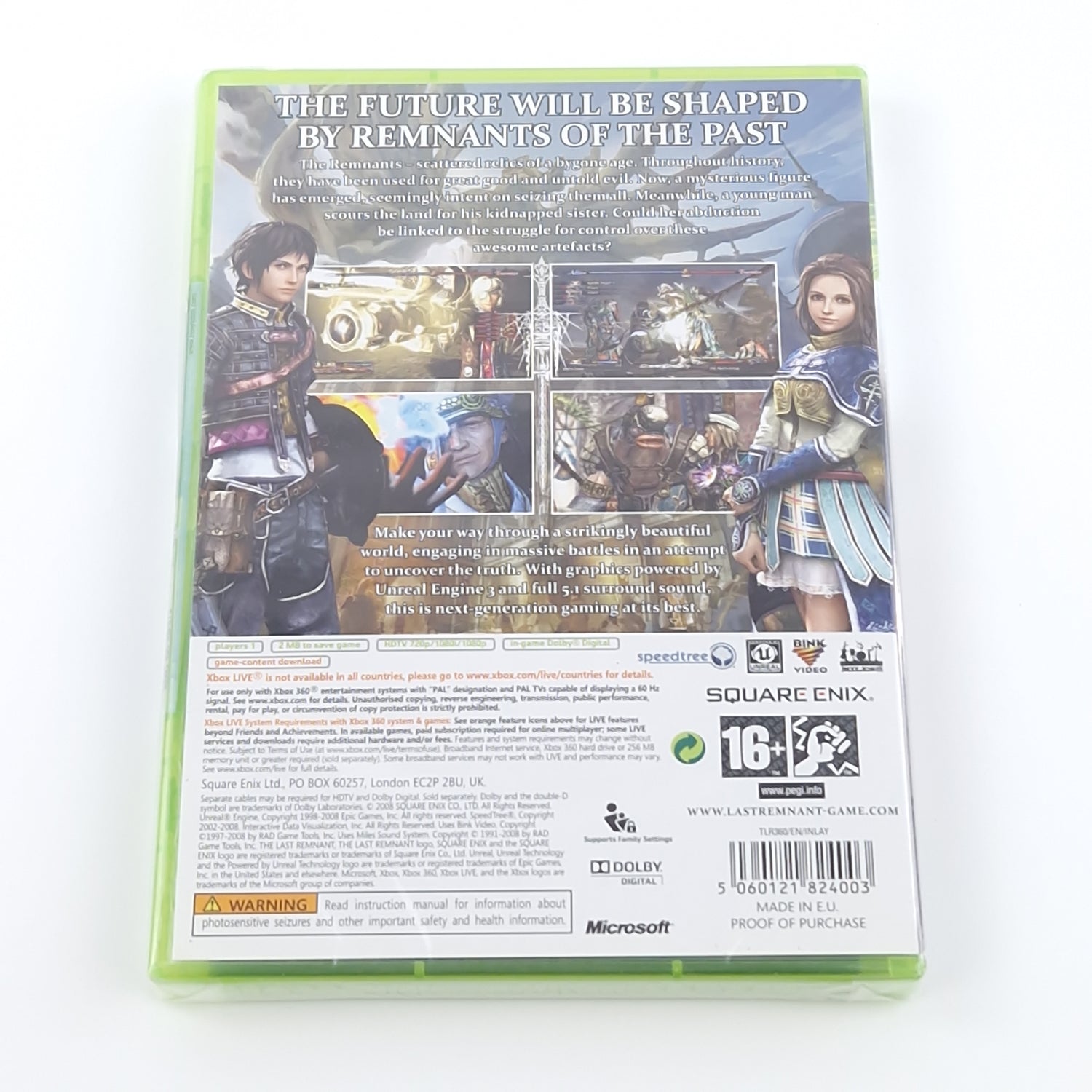 Xbox 360 Spiel : The Last Remnant - Microsoft Xbox Live | OVP NEU SEALED PAL