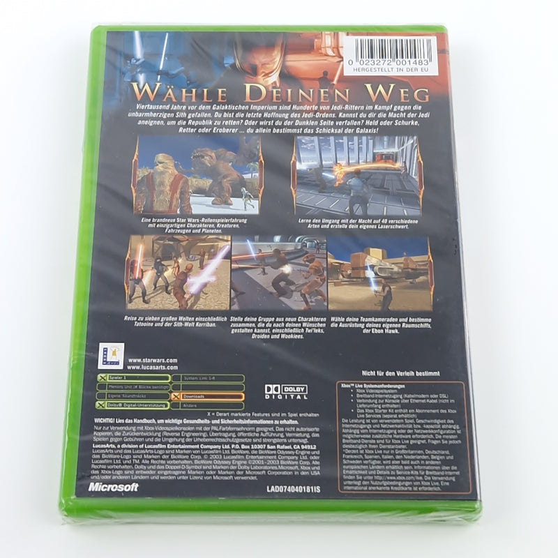 Xbox Classic Spiel : Star Wars Knights of the Old Republic - OVP NEU SEALED