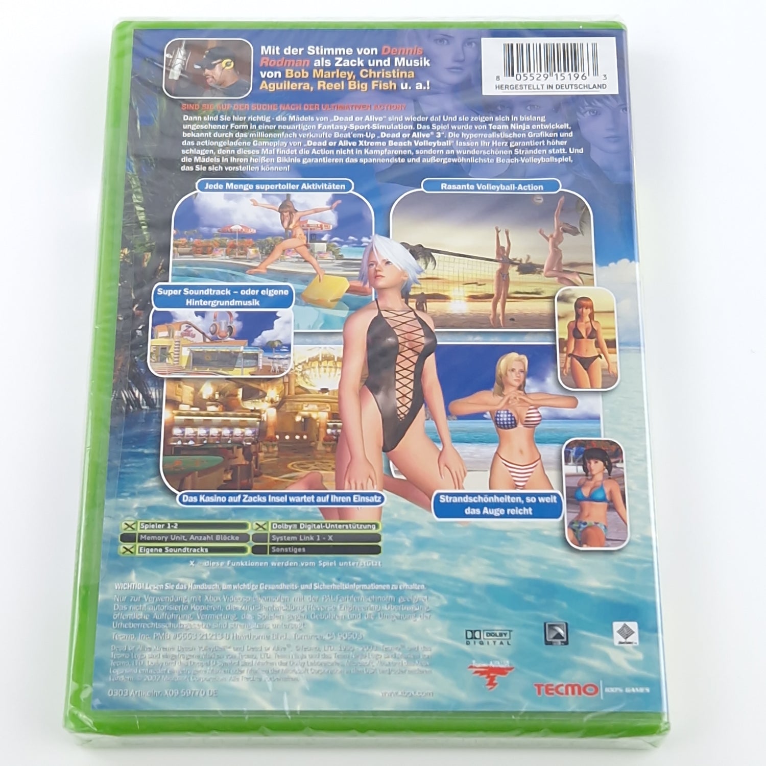 Xbox Classic Spiel : Dead or Alive Xtreme Beach Volleyball - OVP NEU SEALED