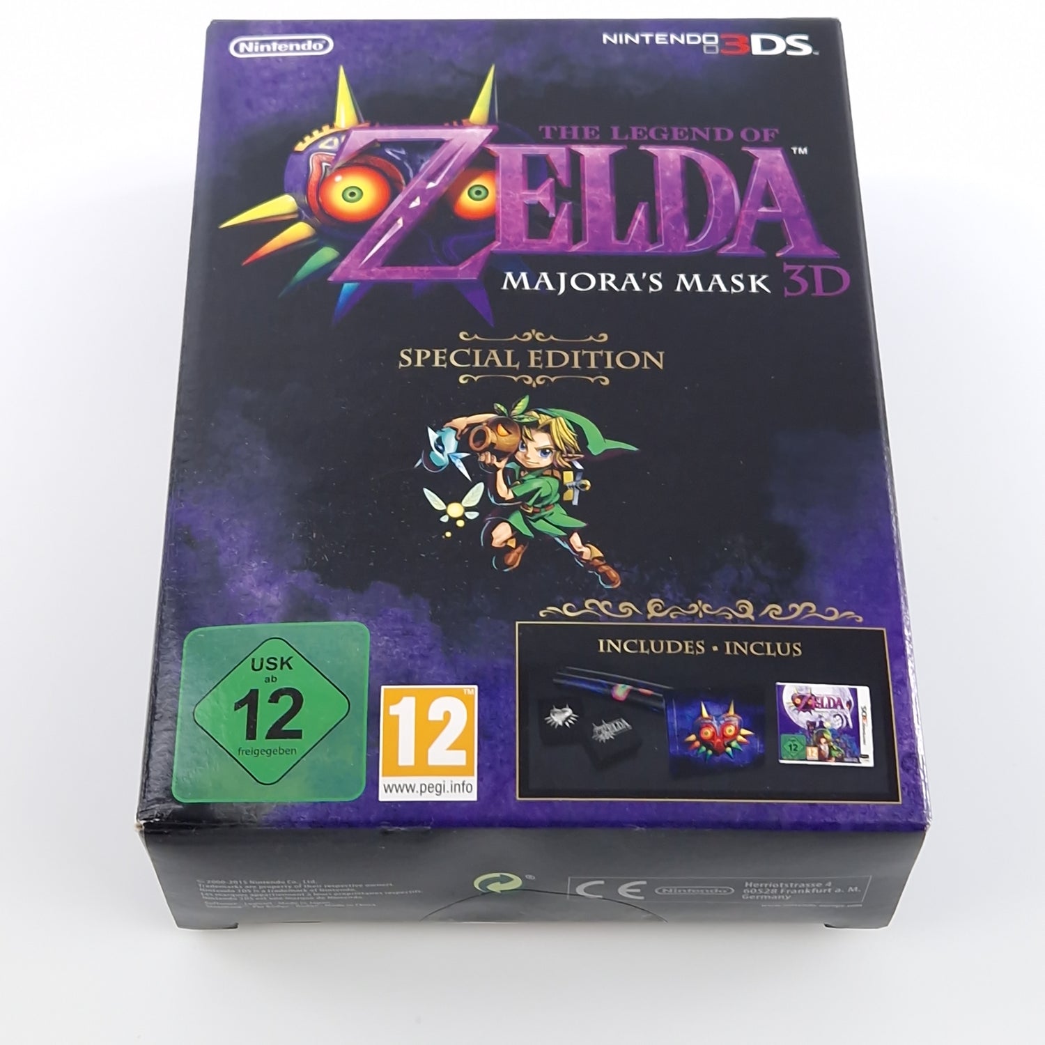 Nintendo 3DS Spiel : Zelda Majoras Mask 3D Special Edition - OVP NEU NEW SEALED