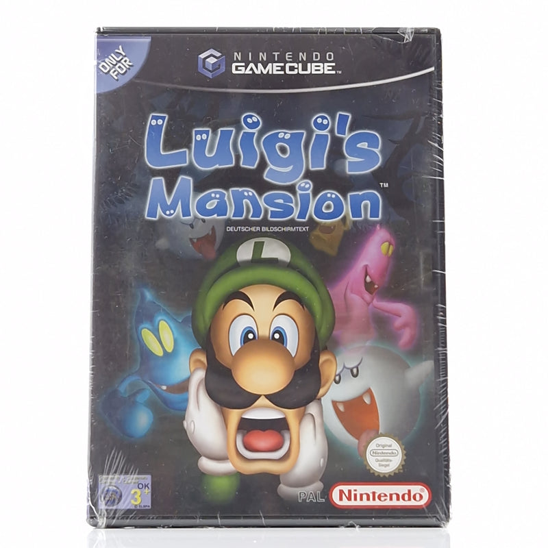 Nintendo Gamecube Spiel : Luigi´s Mansion - OVP NEU RESEALED PAL deutsche Vers.