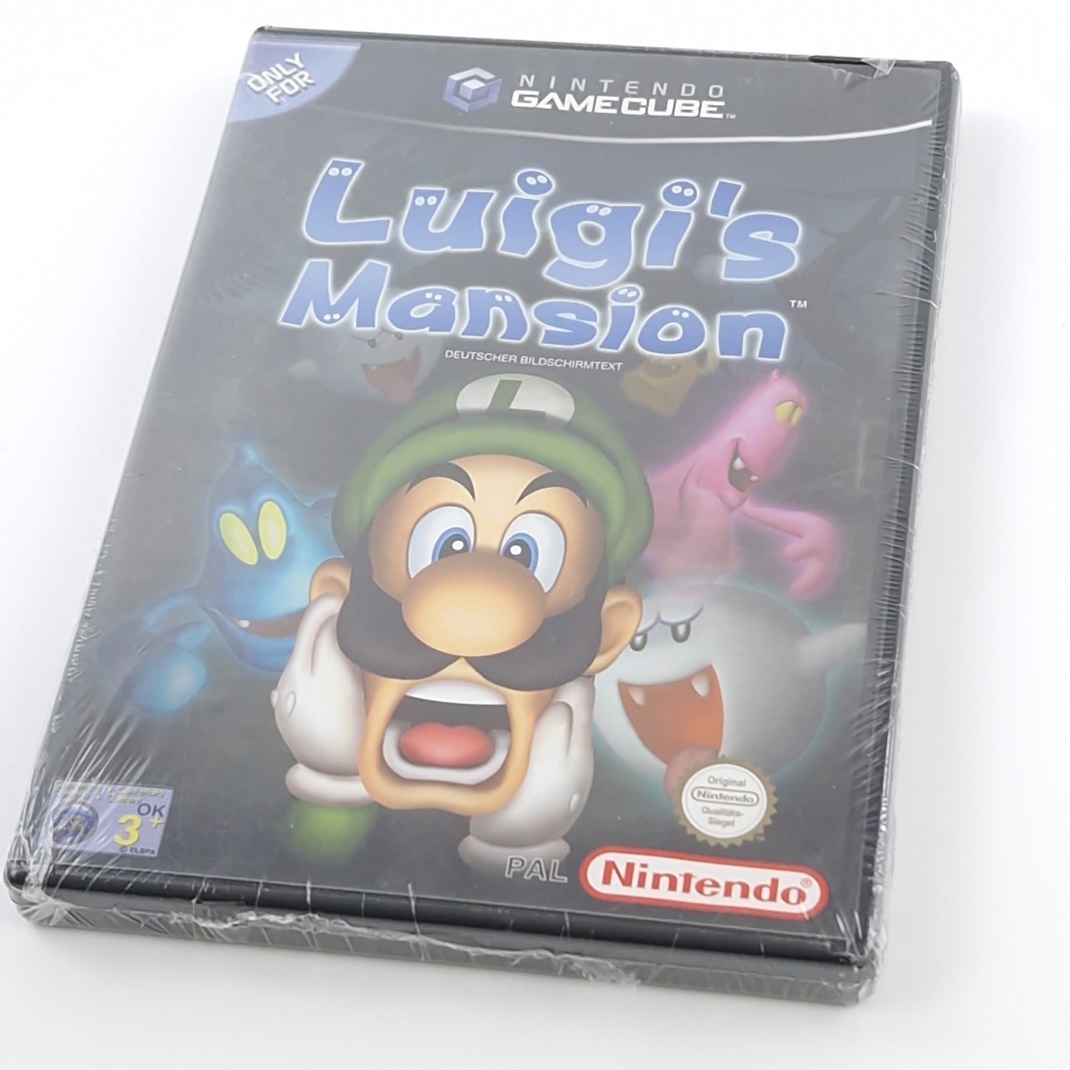 Nintendo Gamecube Spiel : Luigi´s Mansion - OVP NEU RESEALED PAL deutsche Vers.