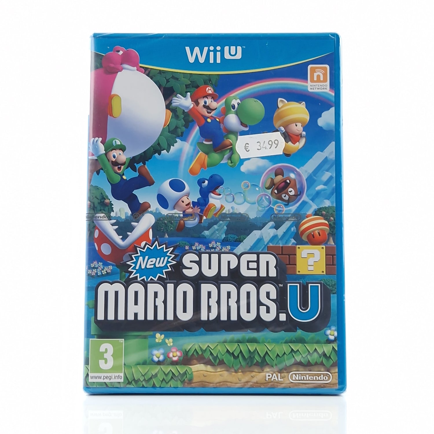 Nintendo Wii U Spiel : New Super Mario Bros. U - NEU NEW SEALED Pal Game