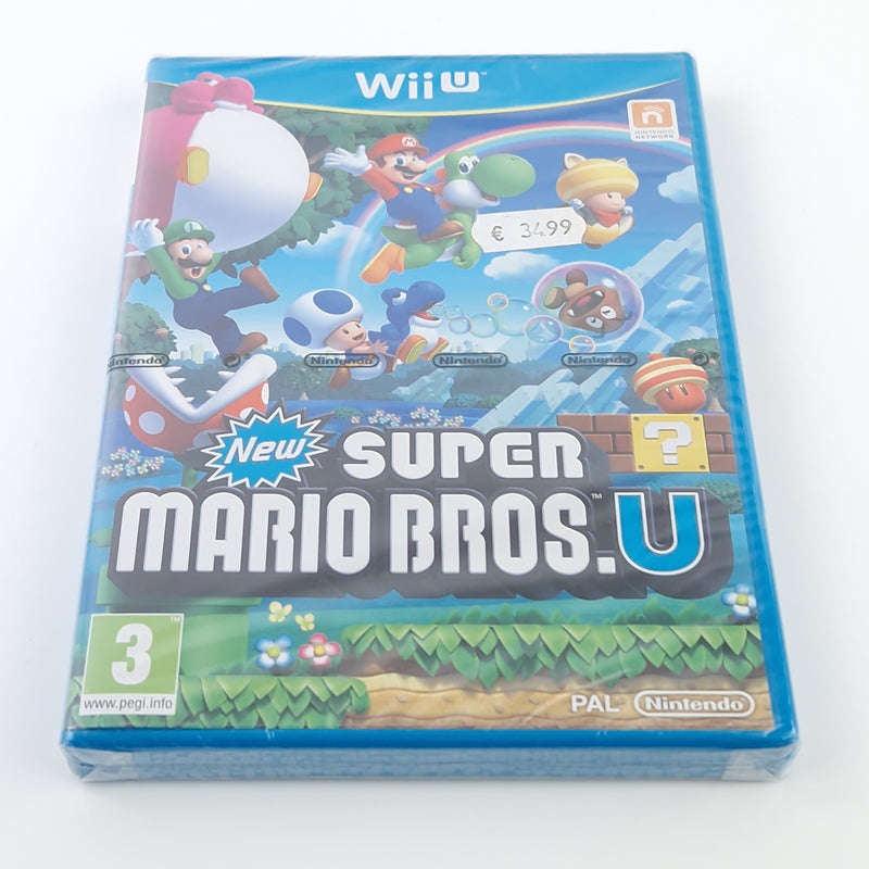 Nintendo Wii U Spiel : New Super Mario Bros. U - NEU NEW SEALED Pal Game