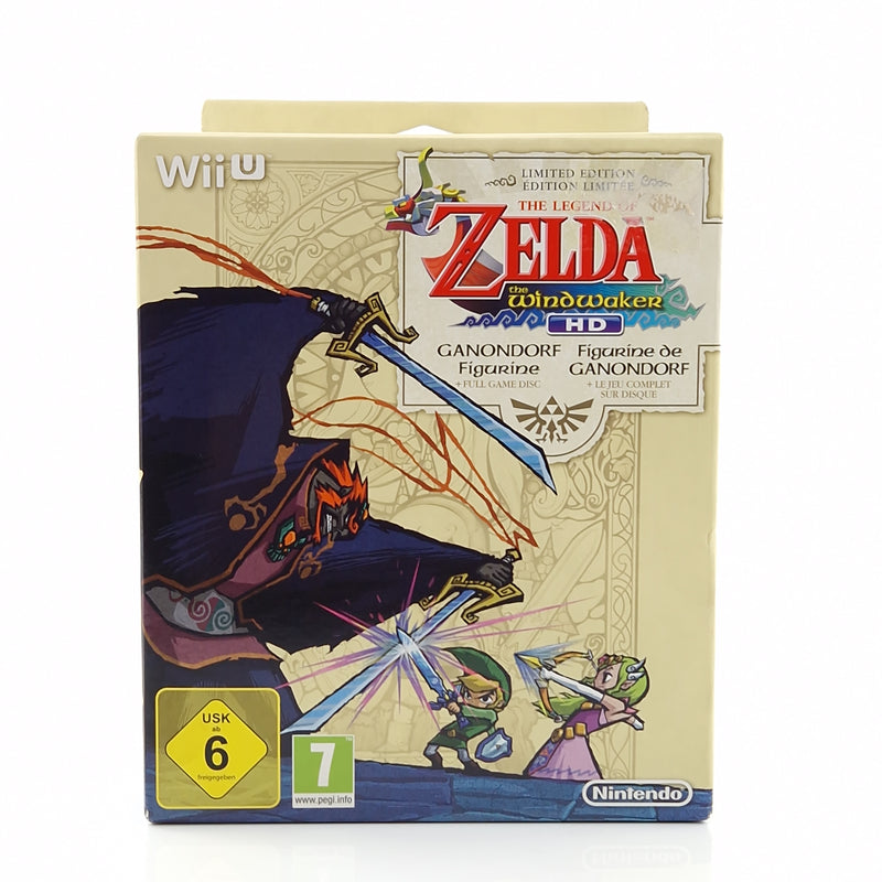 Nintendo Wii U Spiel : Zelda The Windwaker HD Limited Edition - NEU NEW OVP PAL