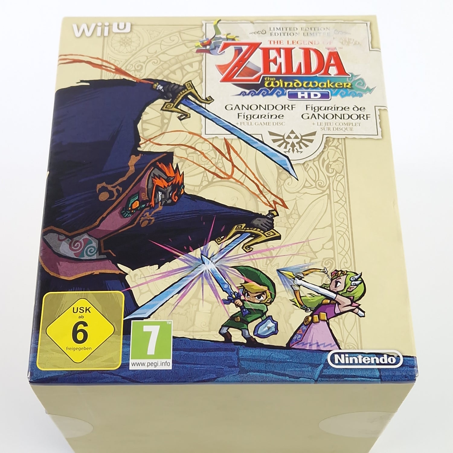 Nintendo Wii U Spiel : Zelda The Windwaker HD Limited Edition - NEU NEW OVP PAL