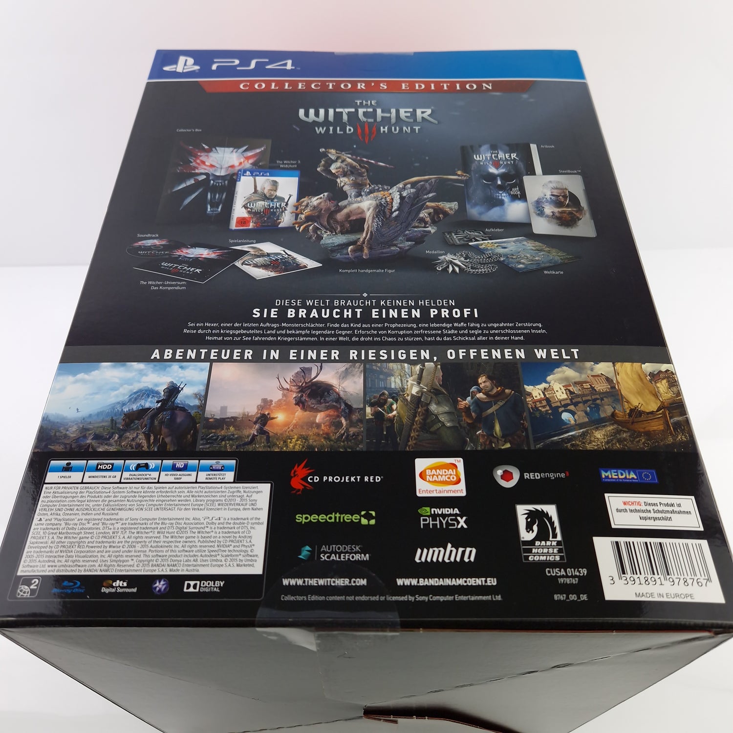 Playstation 4 Spiel : The Witcher 3 Wild Hunt Collectors Edition - PS4 NEU OVP