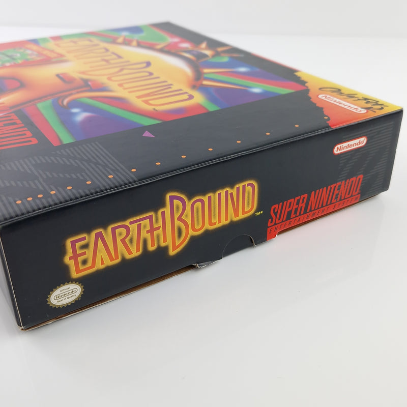 Super Nintendo Spiel : Earthbound - Cartridge Manual Box USA - Mother SNES Game