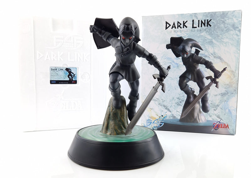 First 4 Figures Figur : Dark Link Collectible Statue - Zelda Ocarina of Time OVP