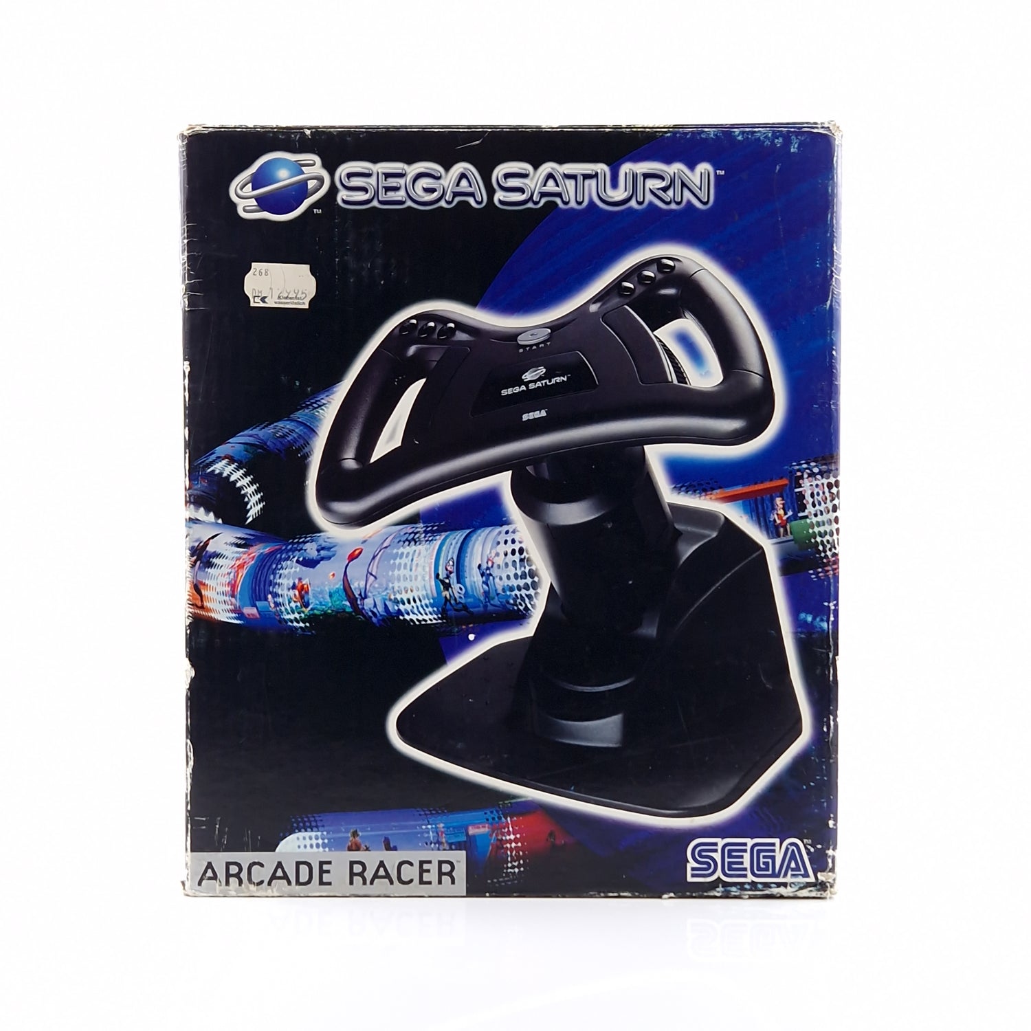 Sega Saturn Zubehör : Arcade Racer / Racing Wheel Lenkrad - OVP NEU unbenutzt