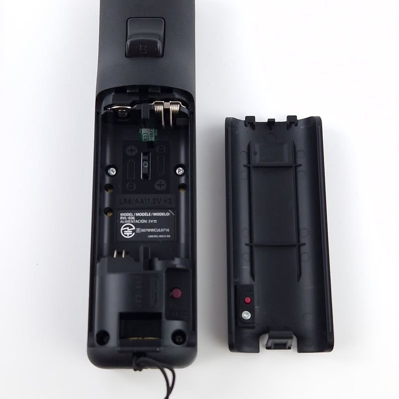 Nintendo Wii Zubehör : Original Nintendo Wii Remote Motion Plus Inside Schwarz