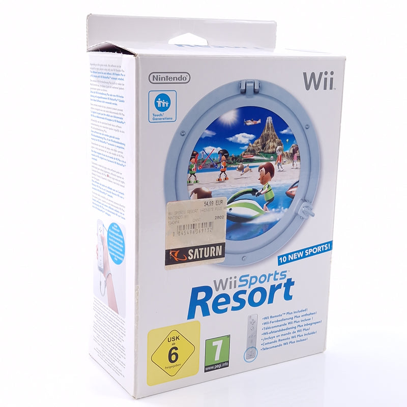 Nintendo Wii Spiel : Wii Sports Resort Pak + Wii Motion Plus Inside Remote - OVP