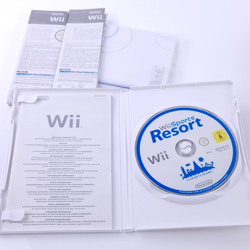 Nintendo Wii Spiel : Wii Sports Resort Pak + Wii Motion Plus Inside Remote - OVP