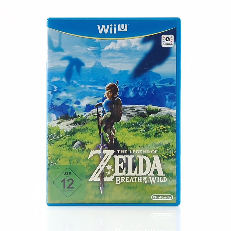 Nintendo Wii U Spiel : The Legend of Zelda Breath of the Wild - CD Disc PAL