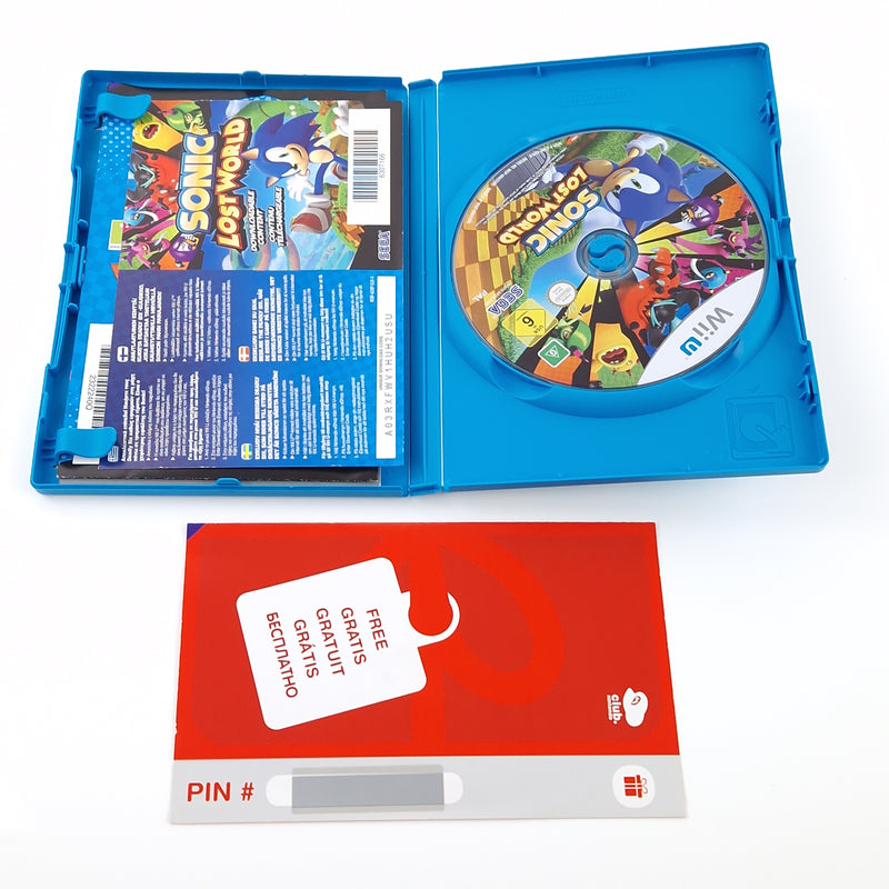 Nintendo Wii U Spiel : Sonic Lost World - CD Anleitung OVP PAL Disc