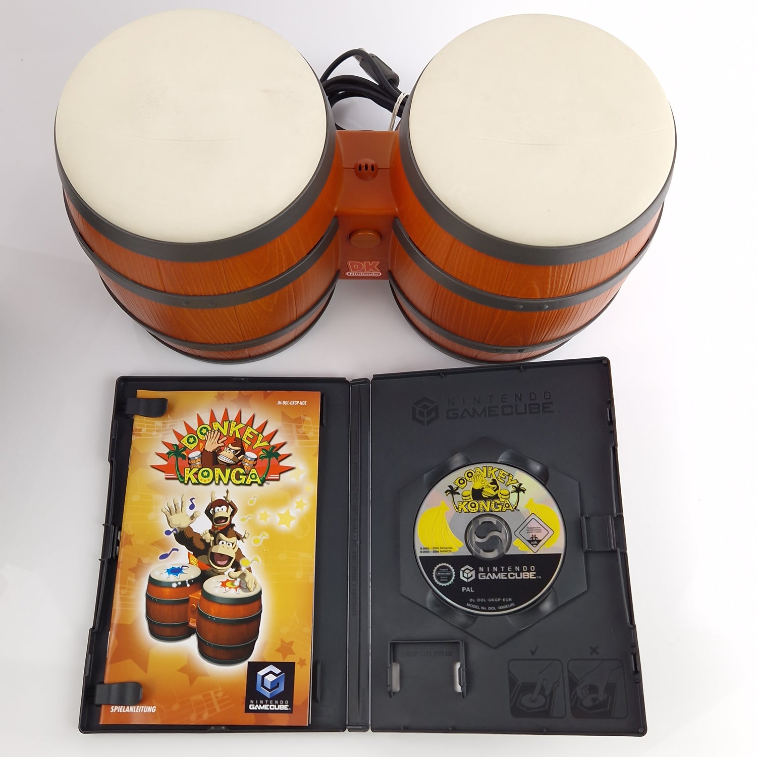 Nintendo Gamecube Konsole : Donkey Konga Bongo Pak Limited Edition - Purple OVP