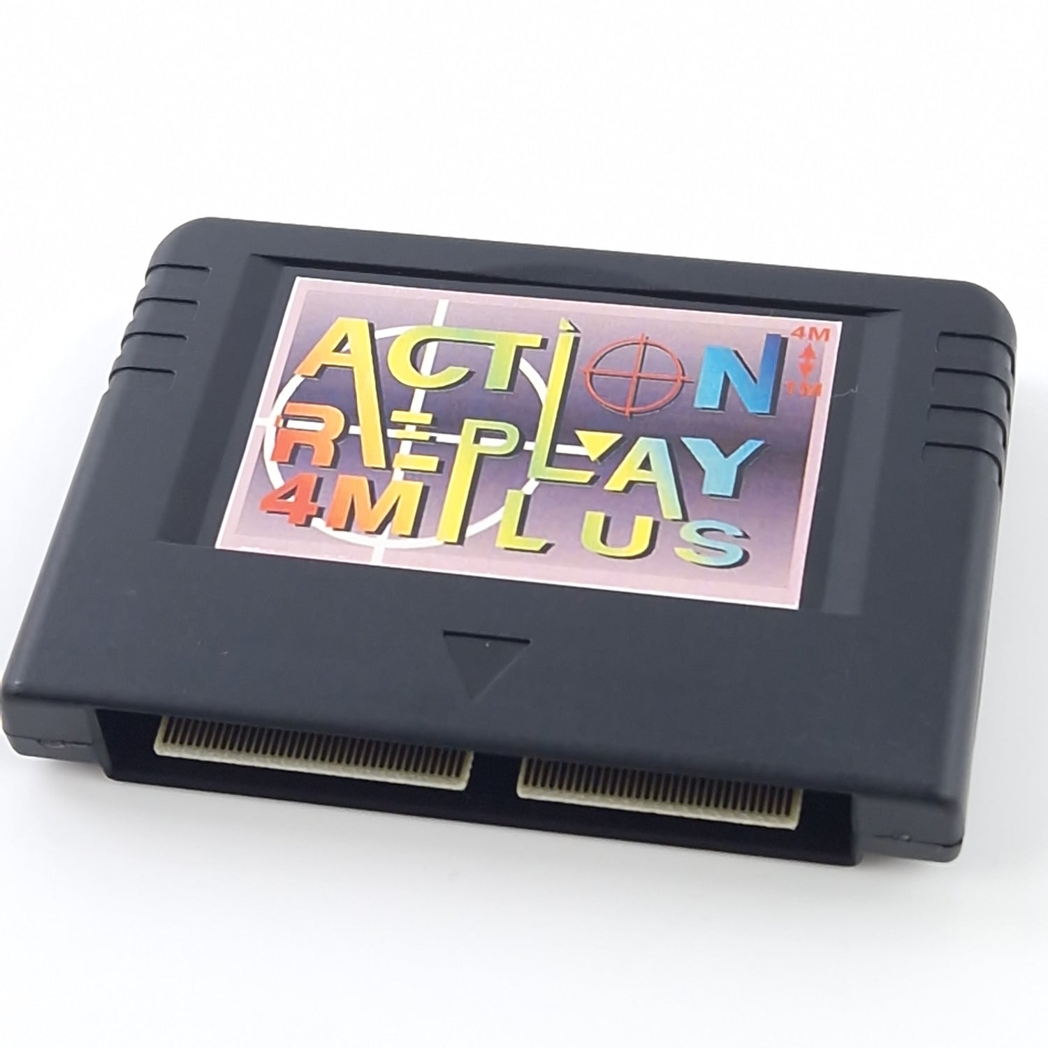 Sega Saturn Zubehör : Action replay 4m plus + Leer Cartridge & OVP -