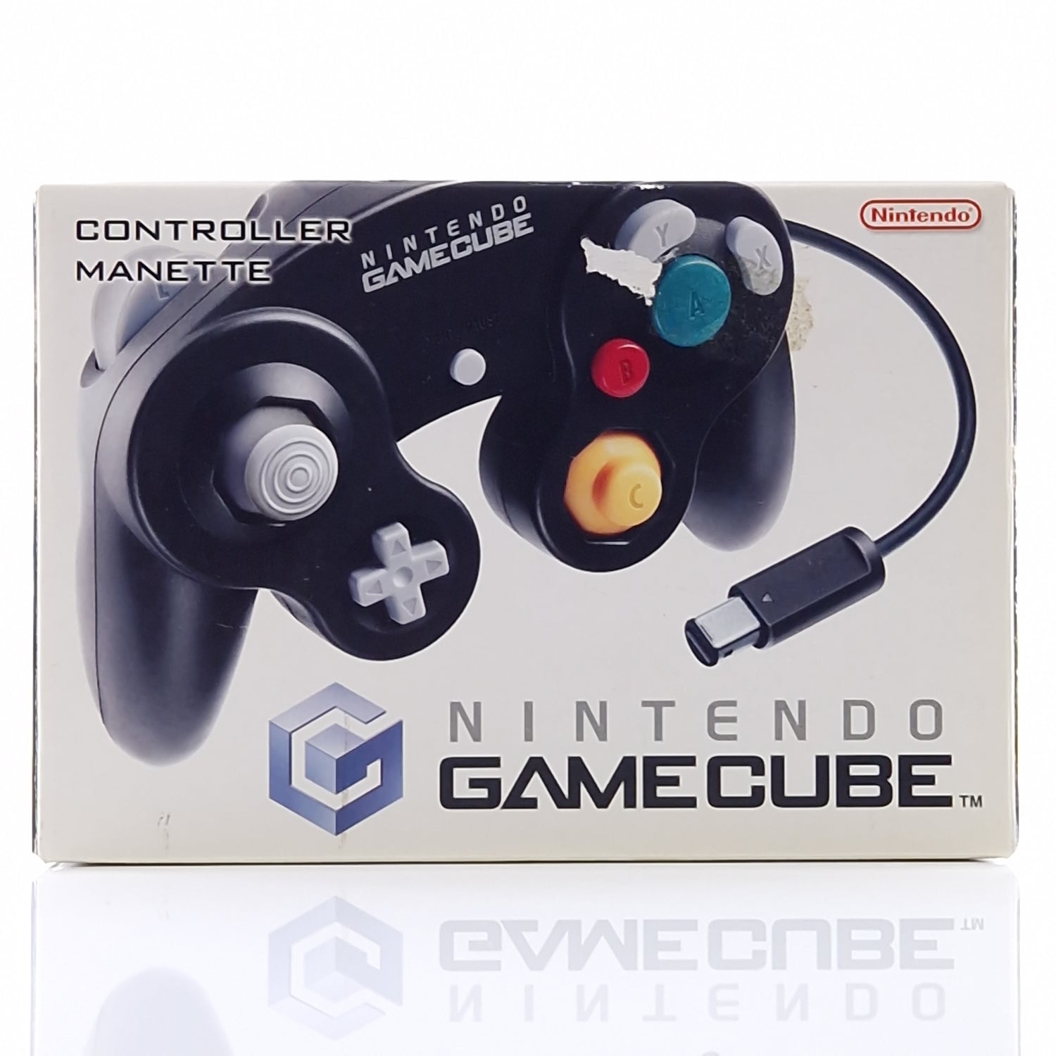 Nintendo Gamecube Zubehör : Original Gamecube Controller - Gamepad Schwarz OVP