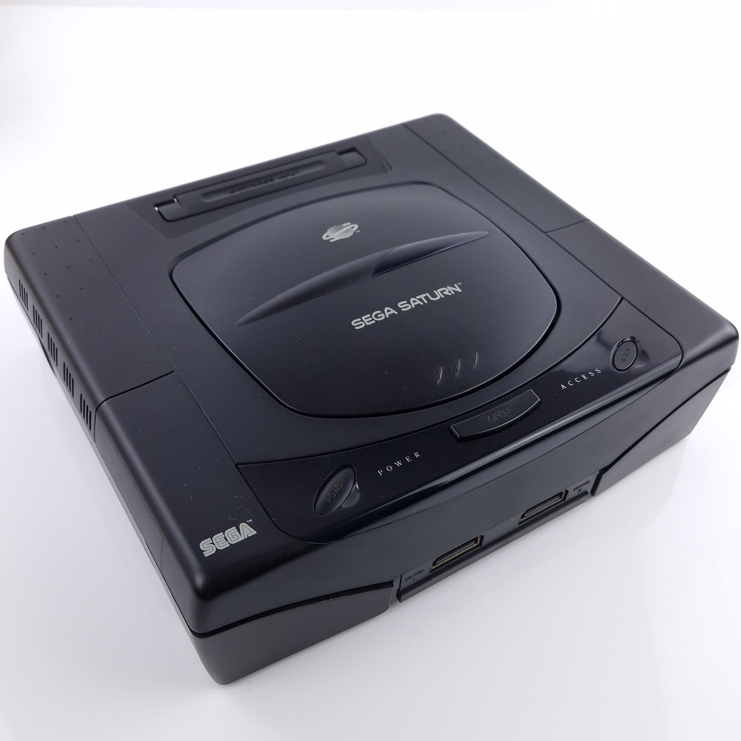 Sega Saturn Konsole Schwarz / Black OVP - PAL Console OVP