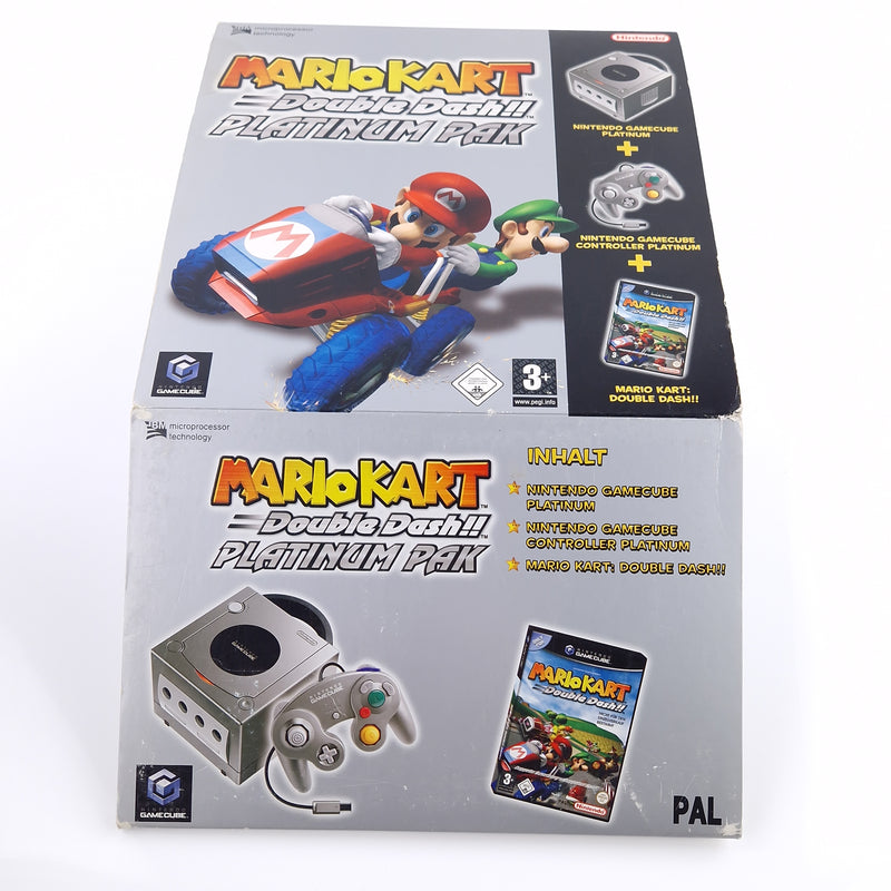 Nintendo Gamecube Konsole : Mario Kart Double Dash Platinum Pak - Console OVP