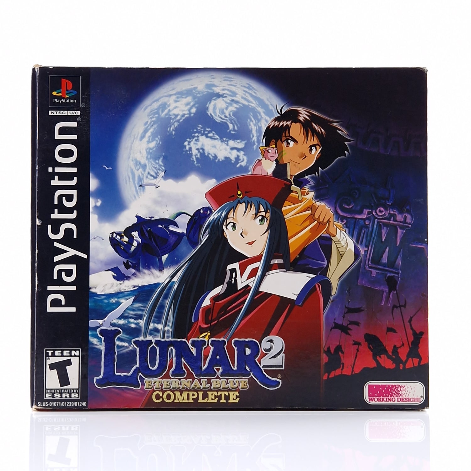 Playstation 1 Spiel : Lunar 2 Eternal Blue Complete Edition - NTSC-U/C USA PS1