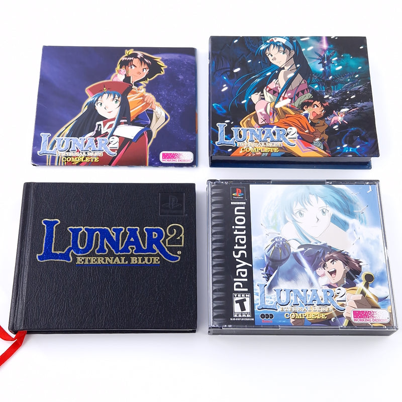 Playstation 1 Spiel : Lunar 2 Eternal Blue Complete Edition - NTSC-U/C USA PS1