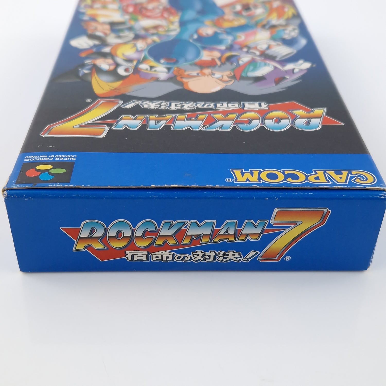 Super Famicom Spiel : Rockman 7 Mega Man - SNES Super Nintendo OVP JAPAN