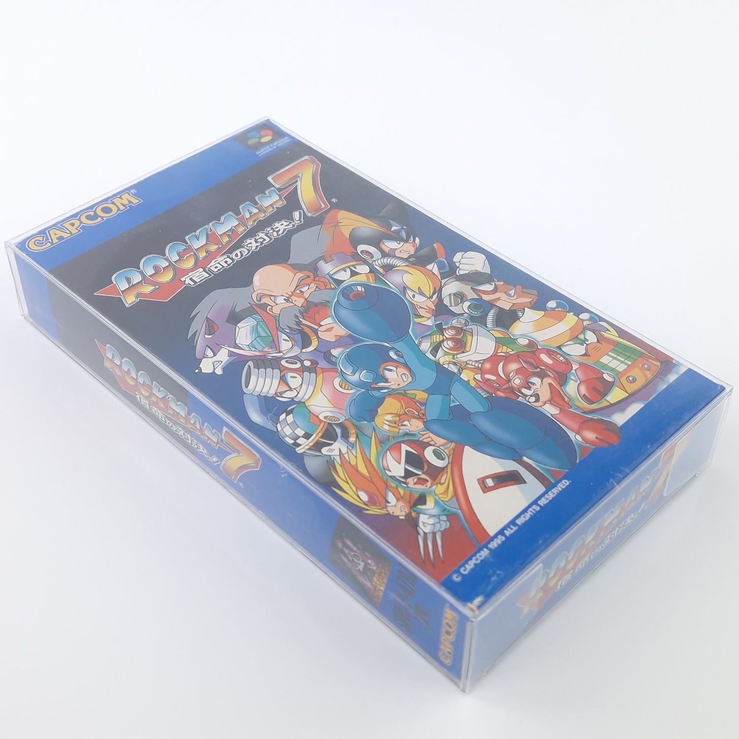 Super Famicom Spiel : Rockman 7 Mega Man - SNES Super Nintendo OVP JAPAN