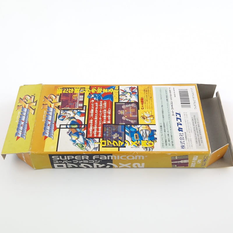 Super Famicom Spiel : Rockman X2 Mega Man - SNES Super Nintendo OVP JAPAN