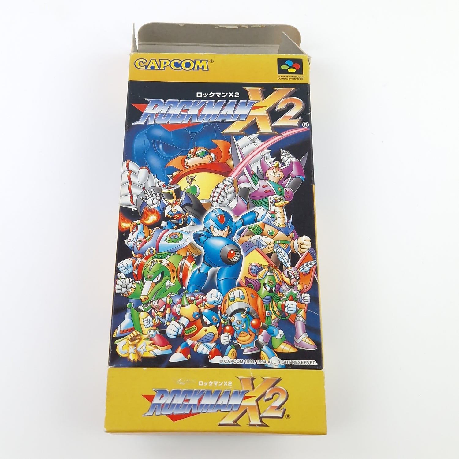 Super Famicom Spiel : Rockman X2 Mega Man - SNES Super Nintendo OVP JAPAN