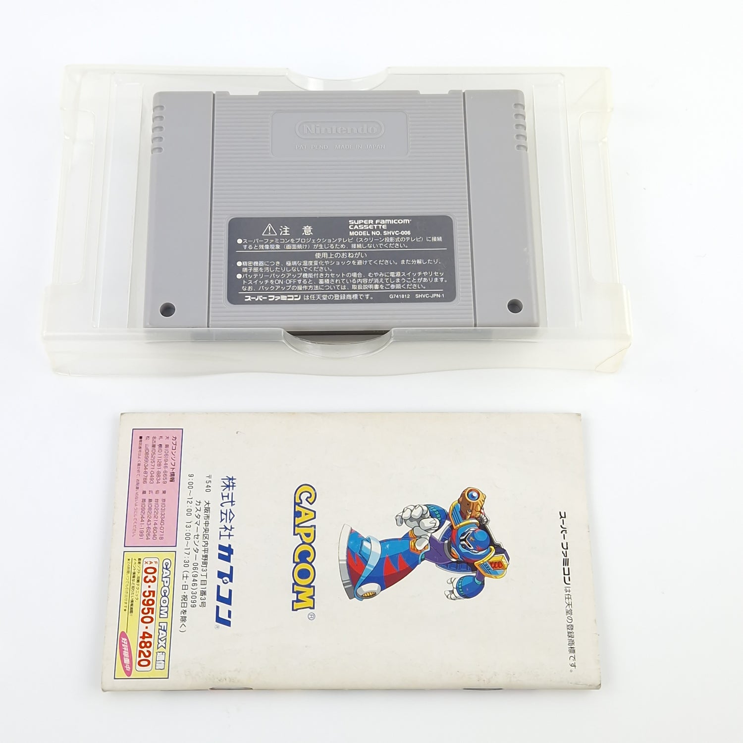 Super Famicom Spiel : Rockman X3 Mega Man - SNES Super Nintendo OVP JAPAN