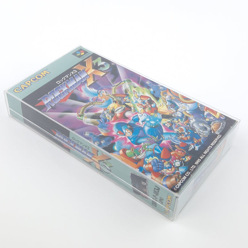 Super Famicom Spiel : Rockman X3 Mega Man - SNES Super Nintendo OVP JAPAN