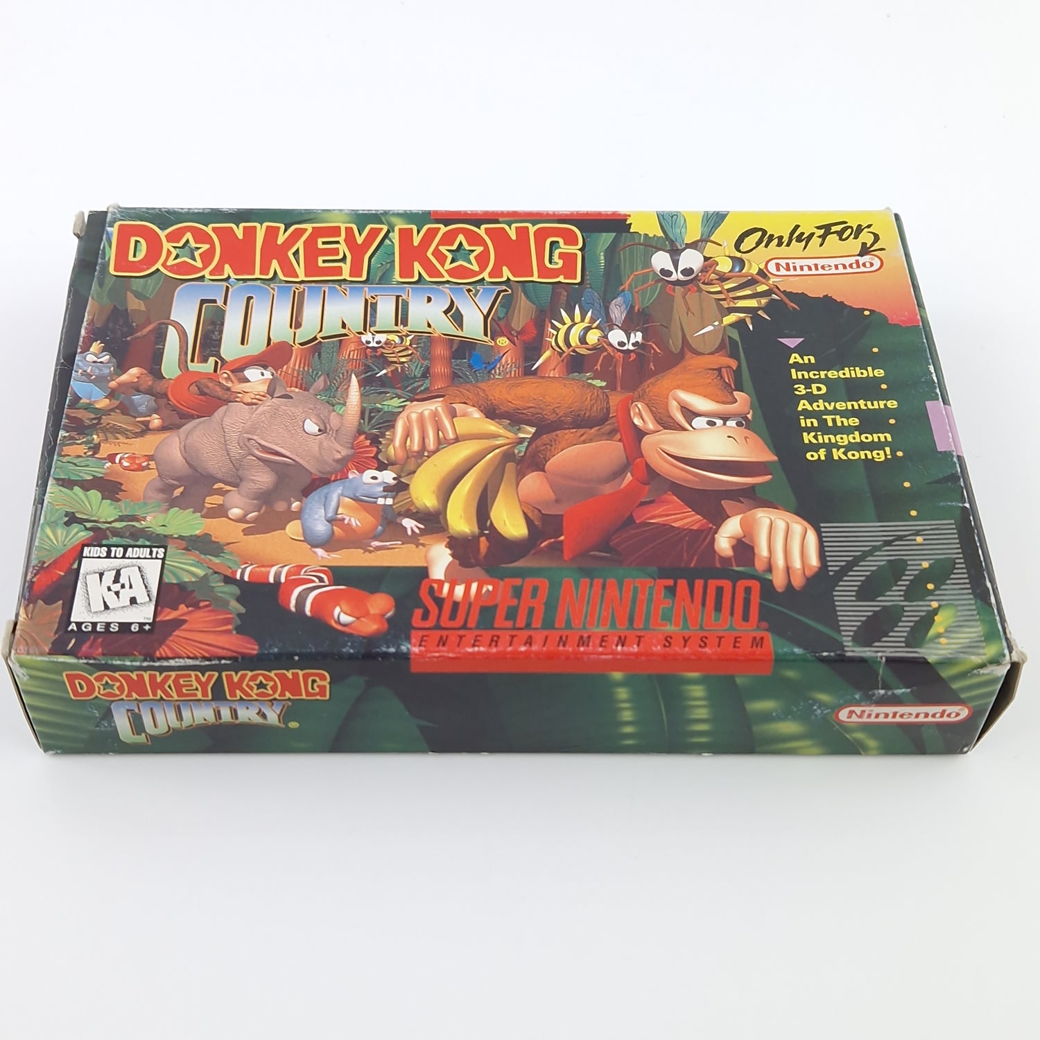 Super Nintendo Spiel : Donkey Kong Country 1 - NTSC-U/C USA Version SNES OVP