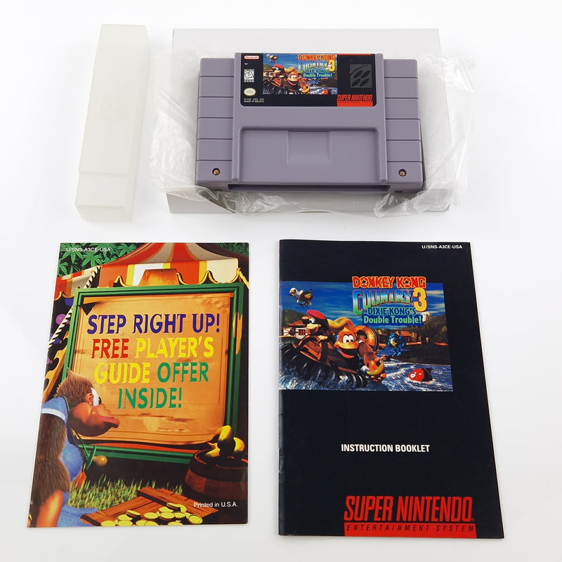 Super Nintendo Spiel : Donkey Kong Country 3 - NTSC-U/C USA Version SNES OVP