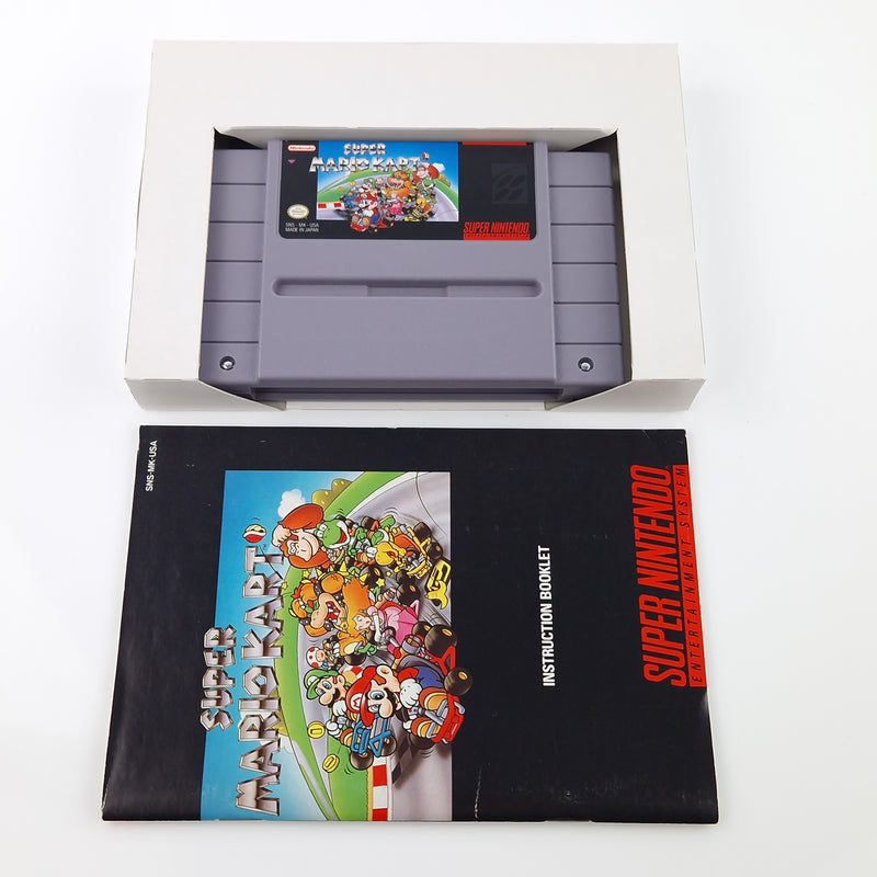 Super Nintendo Spiel : Super Mario Kart - NTSC-U/C USA Version SNES OVP