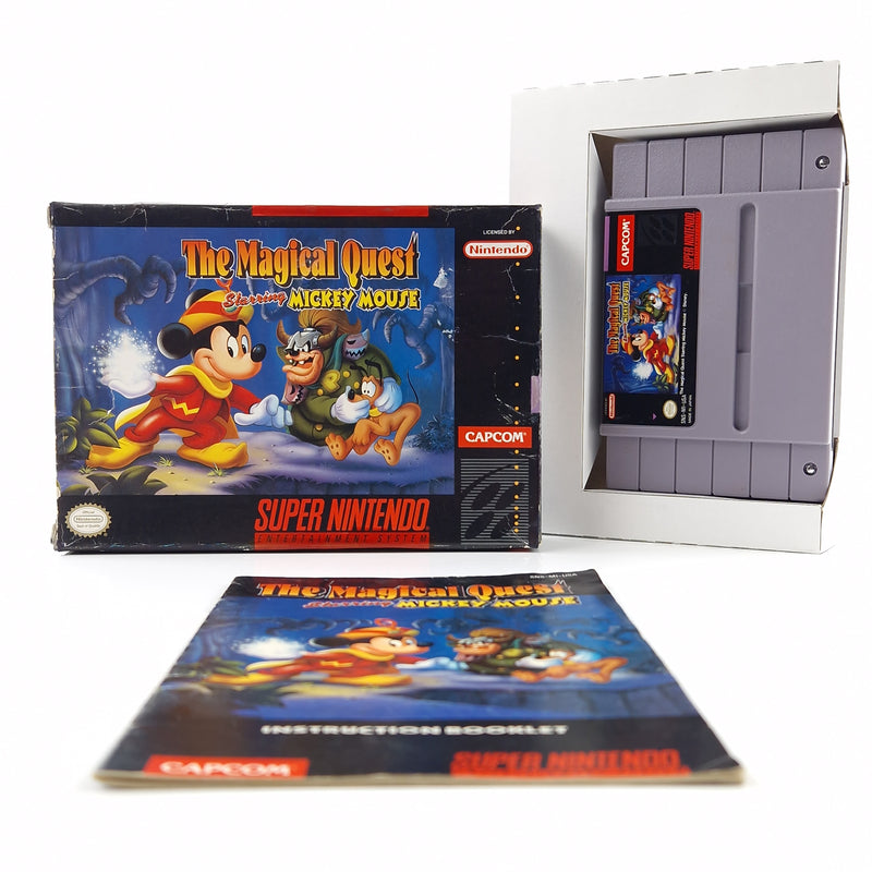 Super Nintendo Spiel : The Magical Quest starring Mickey Mouse NTSC USA SNES OVP