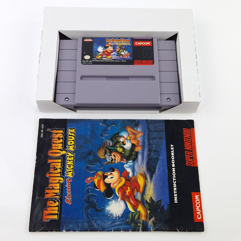 Super Nintendo Spiel : The Magical Quest starring Mickey Mouse NTSC USA SNES OVP